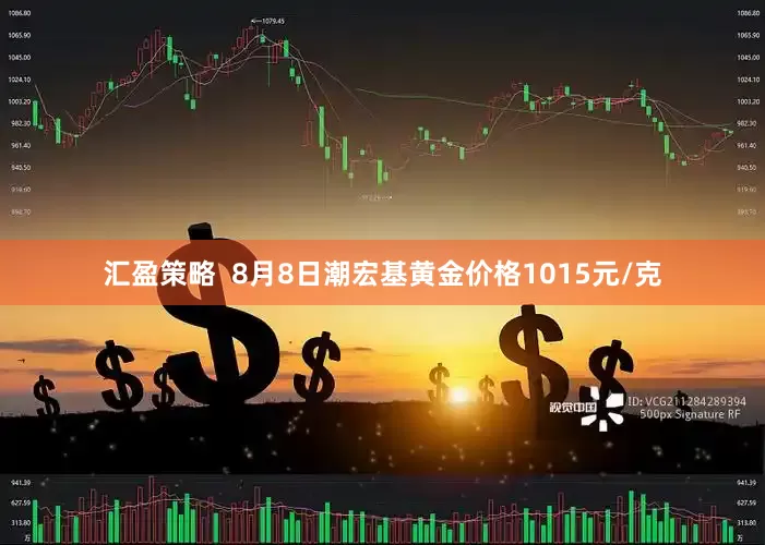 汇盈策略  8月8日潮宏基黄金价格1015元/克