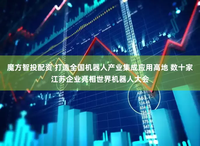 魔方智投配资 打造全国机器人产业集成应用高地 数十家江苏企业亮相世界机器人大会